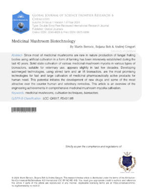 Medicinal Mushroom Biotechnology