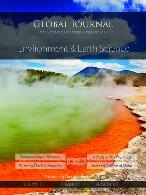 GJSFR-H Environment: Volume 14 Issue H3
