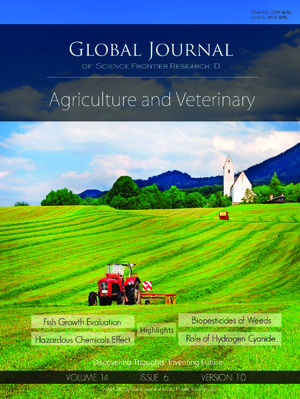 GJSFR-D Agriculture & Veterinary: Volume 14 Issue D6
