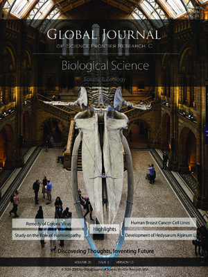 GJSFR-C Biological Science: Volume 20 Issue C3