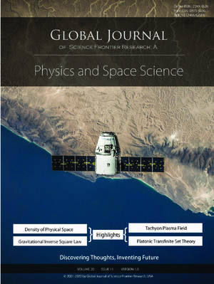 GJSFR-A Physics & Space Science: Volume 20 Issue A11