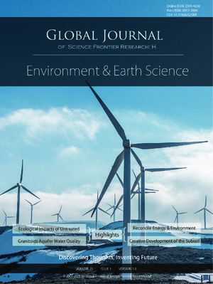 GJSFR-H Environment: Volume 25 Issue H1